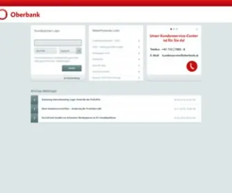 Banking-Oberbank.at(Oberbank Kundenportal) Screenshot