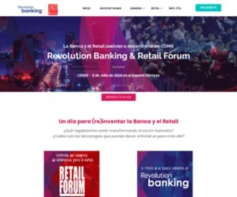 Bankingandretail.com.mx(Congresos Revolution Banking & Retail Forum CDMX) Screenshot