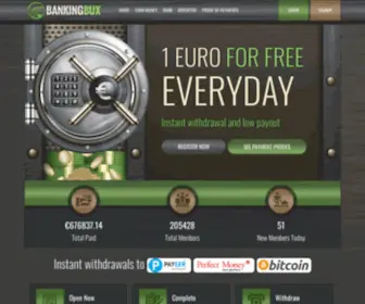 Bankingbux.com(Earn money everyday) Screenshot