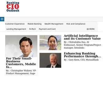 Bankingciooutlook.com(Banking Technology Magazine) Screenshot