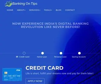 Bankingontips.com(Instant online apply for) Screenshot