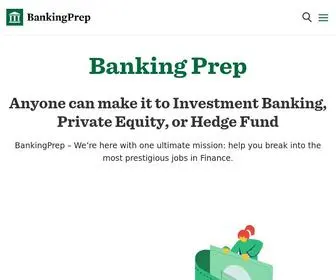 Bankingprep.com(HomePage) Screenshot