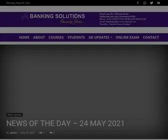 Bankingsolutionstvm.com(Banking Solutions) Screenshot