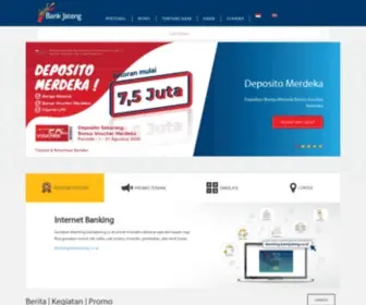 Bankjateng.co.id(Bank Jateng) Screenshot