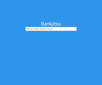 Bankjitsu.com(How healthy) Screenshot