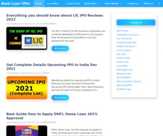 Bankloanoffer.com(World&#039;s Best Finance Blog) Screenshot