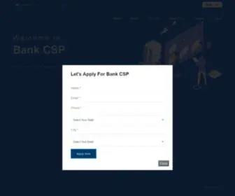 Bankmitra.co(Apply Online For Bank CSP) Screenshot