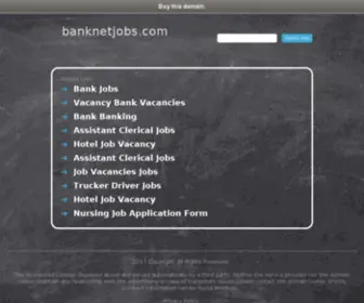 Banknetjobs.com(Banknetjobs) Screenshot