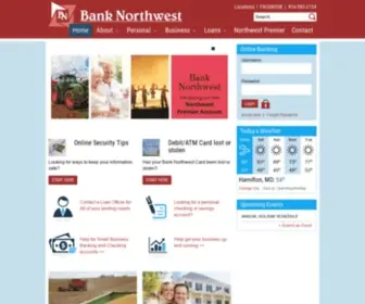 Banknw.com(Bank Northwest) Screenshot