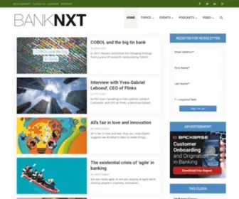 Banknxt.com(Just another Blog Sites site) Screenshot