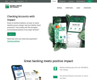 Bankofthewest.com(Country Selector) Screenshot