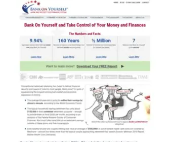 Bankonyourself.com(Bank on Yourself) Screenshot