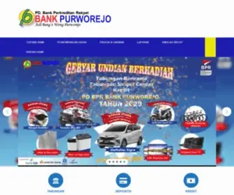 Bankpurworejo.co.id(SELAMAT DATANG DI WEBSITE PD BPR BANK PURWOREJO) Screenshot