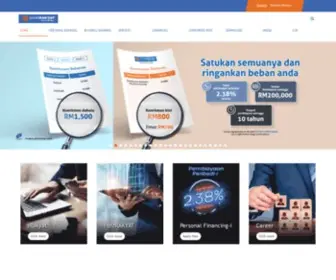 Bankrakyat.com.my(Bank Kerjasama Rakyat Malaysia Berhad) Screenshot