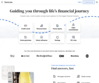 Bankrates.com(Mortgage Rates) Screenshot