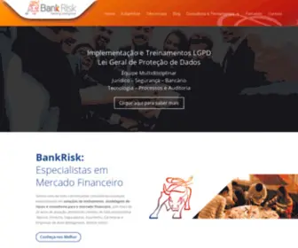 Bankrisk.com.br(Banking Intelligence) Screenshot