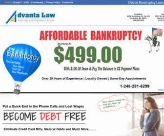Bankruptcy-Detroit-Lawyers.com(Michigan Bankruptcy Attorney in Detroit Michigan) Screenshot