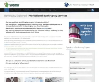 Bankruptcy-Explained.co.uk(Bankruptcy Explained) Screenshot