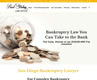 Bankruptcy-Sandiego.com(Looking for a San Diego bankruptcy lawyer) Screenshot