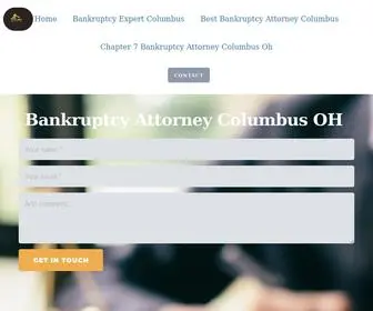 Bankruptcyattorneycolumbusoh.com(Bankruptcy Attorney Columbus OH can help you determine whether bankruptcy) Screenshot