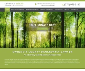 Bankruptcygwinnett.com(Gwinnett County Bankruptcy Attorney) Screenshot
