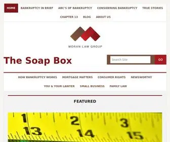 Bankruptcysoapbox.com(Northern California Bankruptcy Lawyer) Screenshot