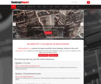 Bankruptreport.com(Bankruptreport) Screenshot