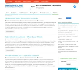 Banks-India.com(Bank Jobs in India) Screenshot