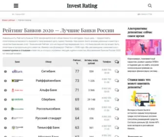 Banks-Rating.ru(Рейтинг Банков 2020) Screenshot