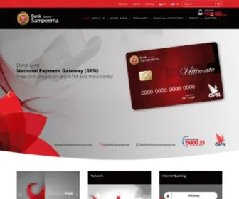 Banksampoerna.com(Bank Sahabat Sampoerna) Screenshot