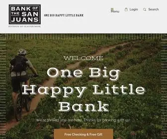 Banksanjuans.com(›) Screenshot