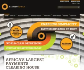 Bankserv.co.za(BankservAfrica) Screenshot