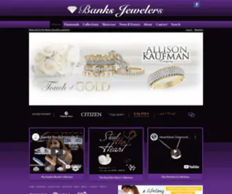 Banksjewelers.com(Banks Jewelers) Screenshot