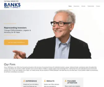 Bankslawoffice.com(Banks Law Office) Screenshot