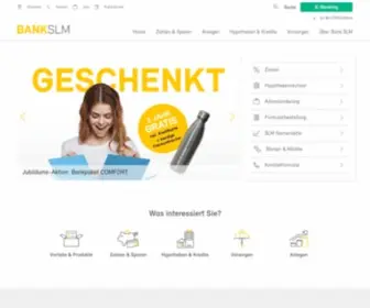 Bankslm.ch(Wir sind stark mit unserer Region verbunden) Screenshot