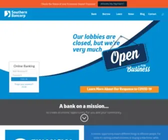 Banksouthern.com(Building Communities) Screenshot