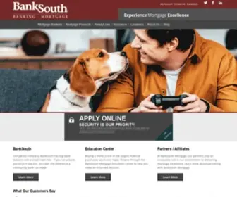 Banksouthmortgage.com(BankSouth Mortgage) Screenshot