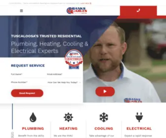 Banksquarles.com(Tuscaloosa HVAC) Screenshot
