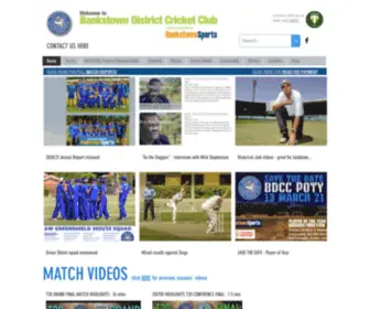 Bankstowncricket.com(Bdccwebsite) Screenshot