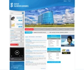 Banksumselbabel.com(Bank Sumsel Babel) Screenshot