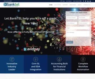 Banktel.com(Leading Accounts Payable Automation Software) Screenshot