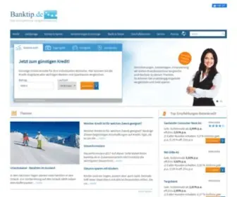 Banktip.de(Vergleich tagesgeldkonten) Screenshot
