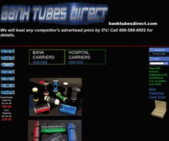 Banktubesdirect.com(Bank Tubes) Screenshot