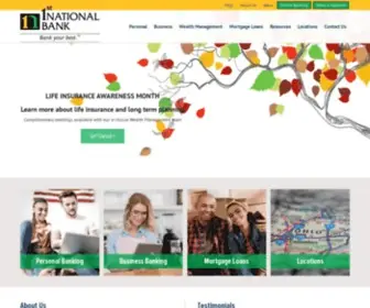 Bankwith1ST.com(1st National Bank) Screenshot