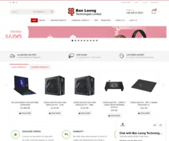 Banleong.com.sg(Ban Leong Technologies Limited) Screenshot