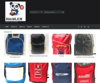 Banlex.com(TRENDY LOOKS BAGS FOR MEN) Screenshot