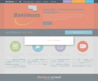 Banlieues.be(Banlieues Asbl) Screenshot
