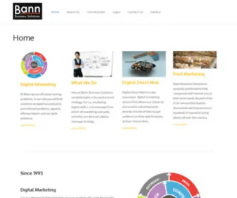 Bannbiz.com(Creative and interactive digital marketing) Screenshot