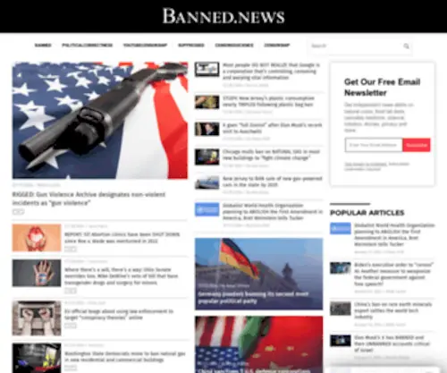 Banned.news(Banned News) Screenshot