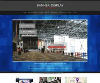 Banner-Display.com.mx(Banners-Displays-Banner-RollUp-Publicitario-Panel Araña) Screenshot